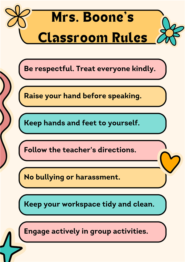 Classroom Rules